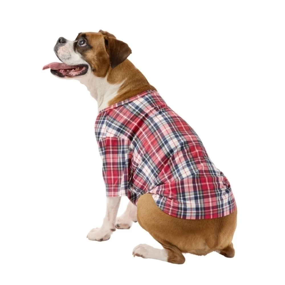 Member's Mark Sleep Pet Pajama Coat. Color: Let It Snow. Size Small. Ne…
